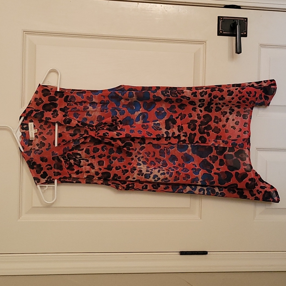 Jealous Tomato Tunic Top,  Sleeveless, L, EUC